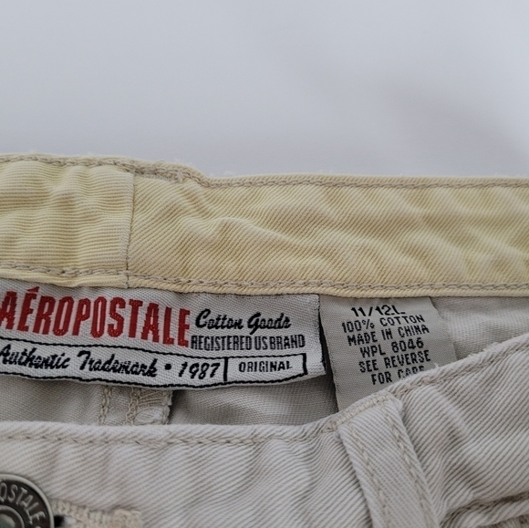 Aeropostale chinos, sand, size 11/12L - Picture 3 of 8
